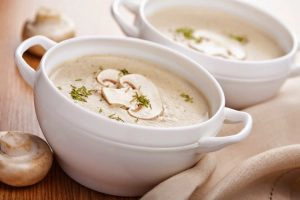 crema de champiñones