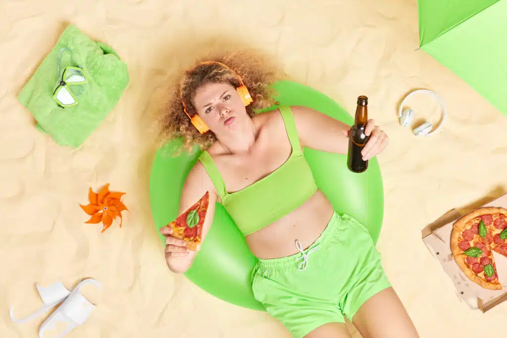 Cómo evitar ganar peso durante las vacaciones de verano